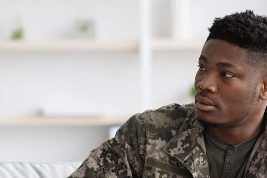 Military-Intelligence A man in a military uniform.